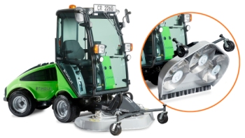 Mähwerk 1500 von Egholm City Ranger 2260